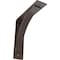 Ekena Millwork Morris Steel Bracket, Hammered Brown 3"W x 12"D x 12"H BKTM03X12X12MOHBR - alternate 1